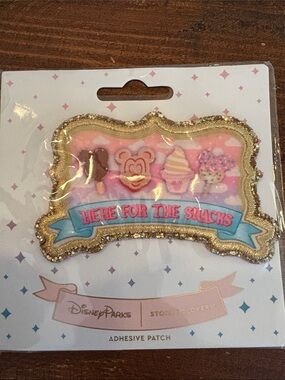Stoney Clover Lane Here For the Snacks Disney Patch